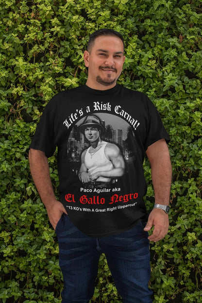 Mens Chicano Inspired Vatos Shirt Blood in Blood Out Movie Tribute Tee Black